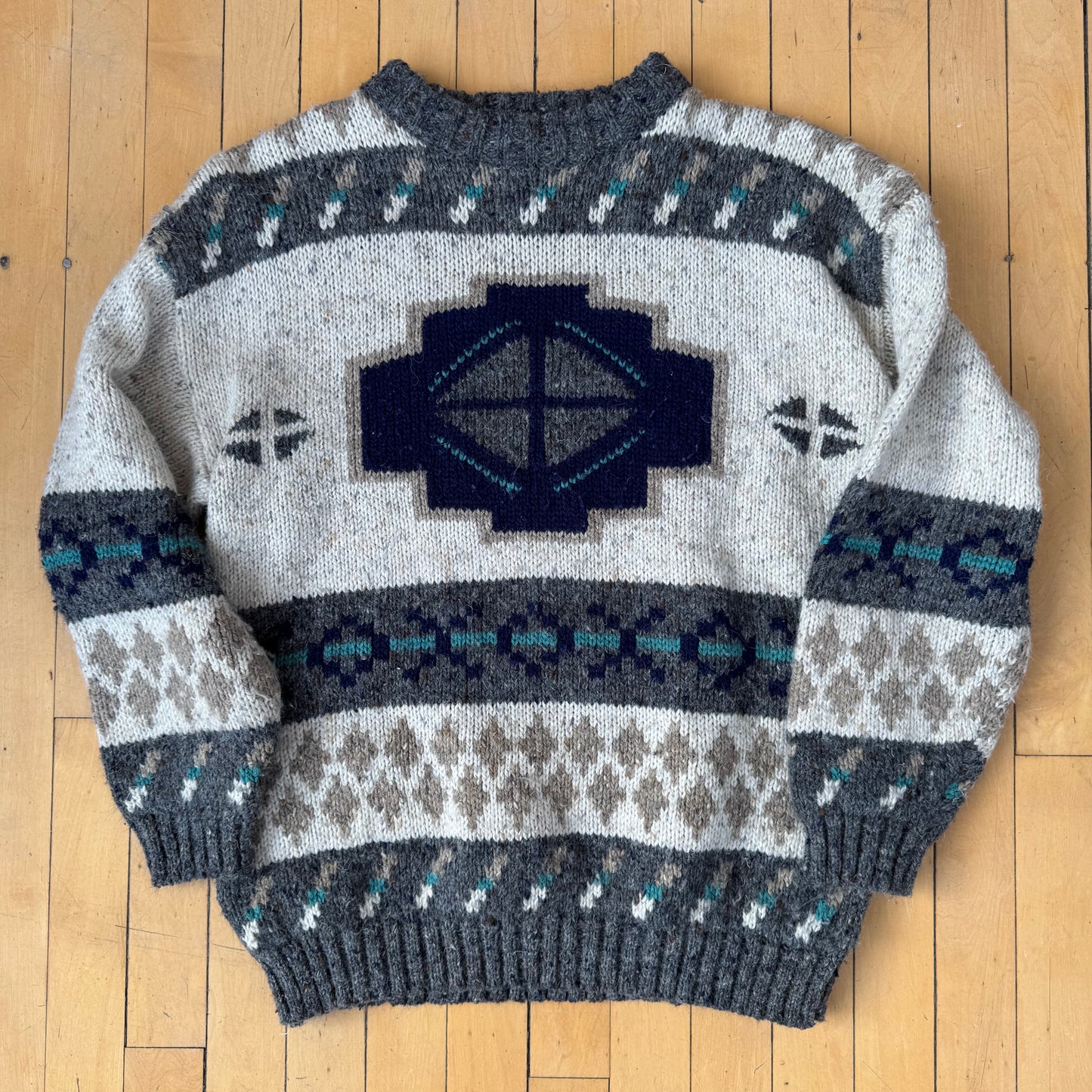 WOOL BLEND SWEATER (M)