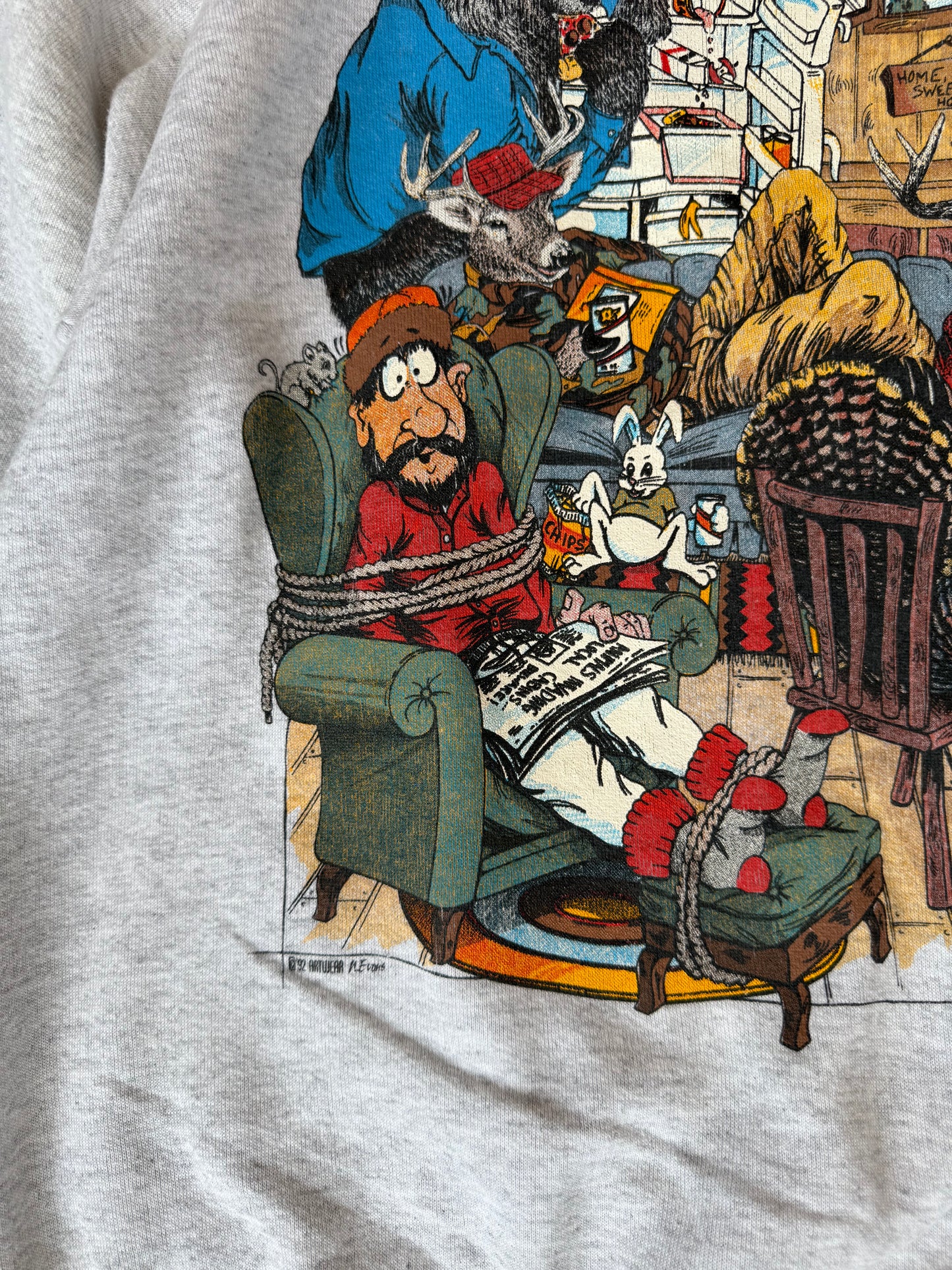 1992 VINTAGE HUNTING PARTY CREW (M/L)