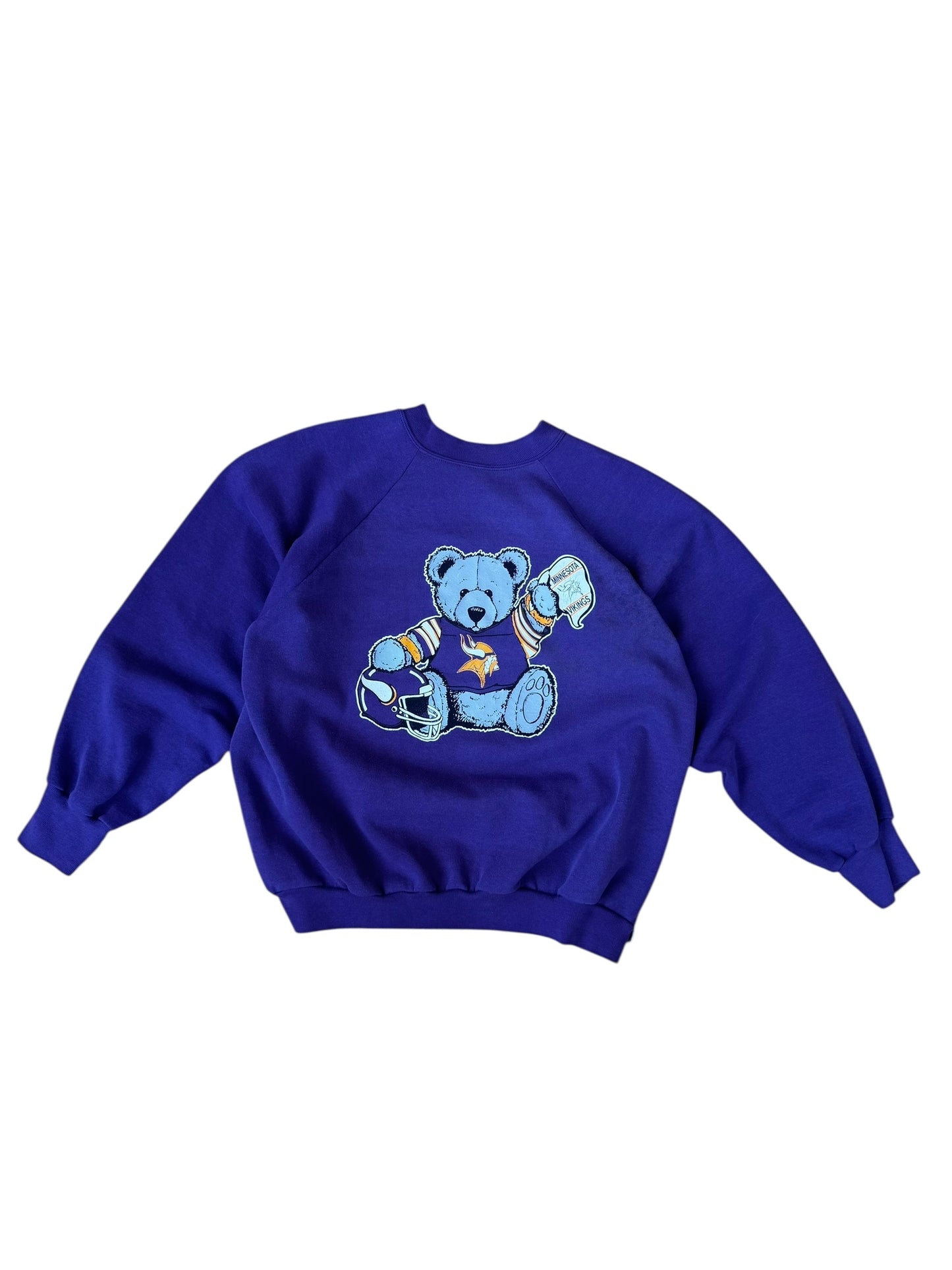 VINTAGE VIKINGS LOGO 7 BEAR CREW (XL)