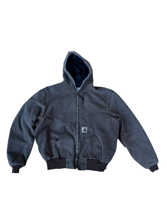 VINTAGE CARHARTT JQ282 DUCK JACKET (XL)