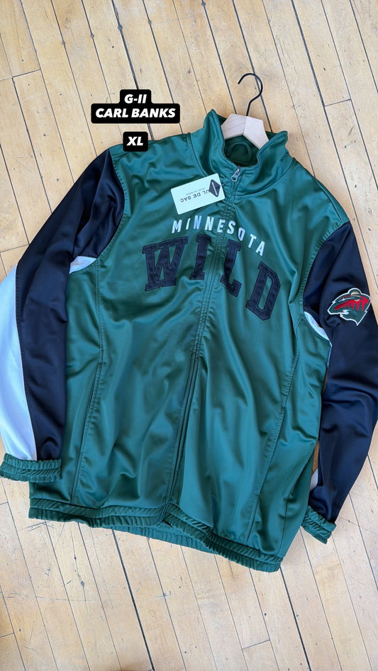 MN WILD G-III TRACK JACKET (XL)