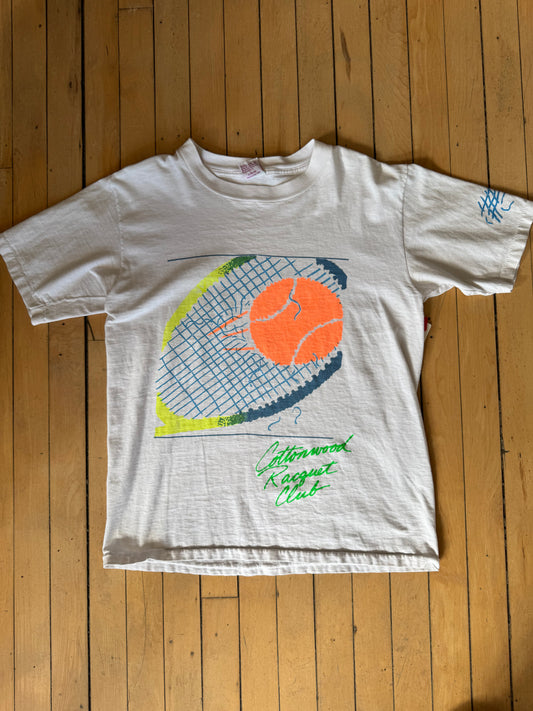 VINTAGE CYRK TENNIS TEE (L)