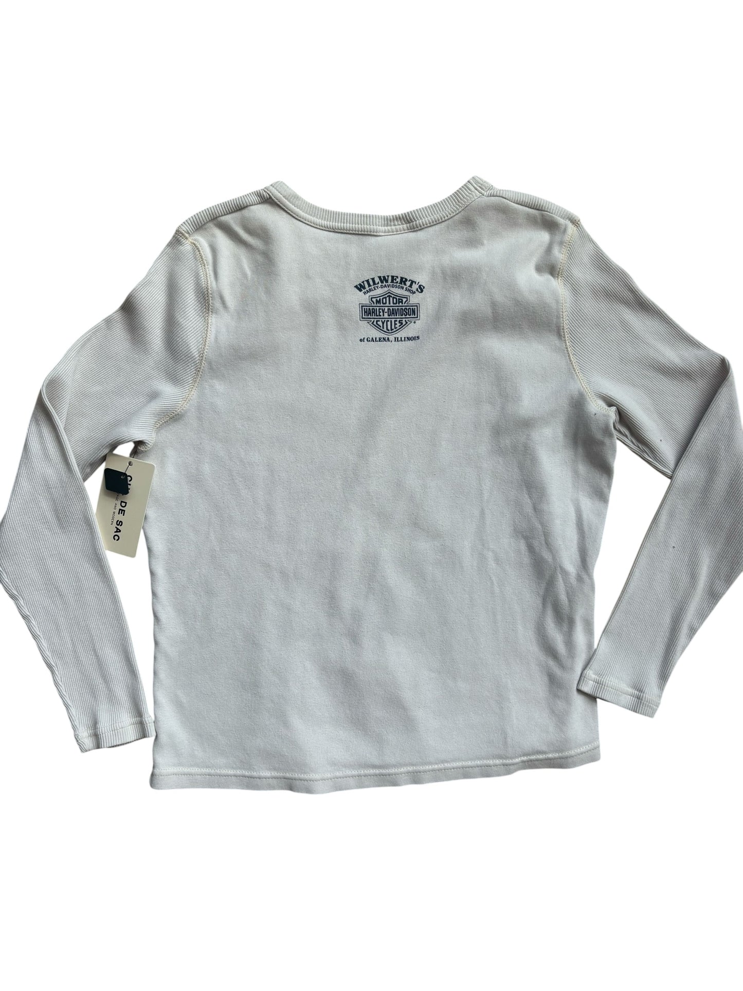 2005 Y2K VINTAGE HARLEY DAVIDSON RIBBED LS (XL)