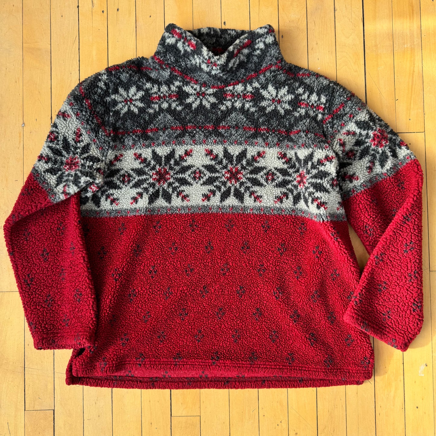 VINTAGE NORDIC FLEECE PULLOVER (S)