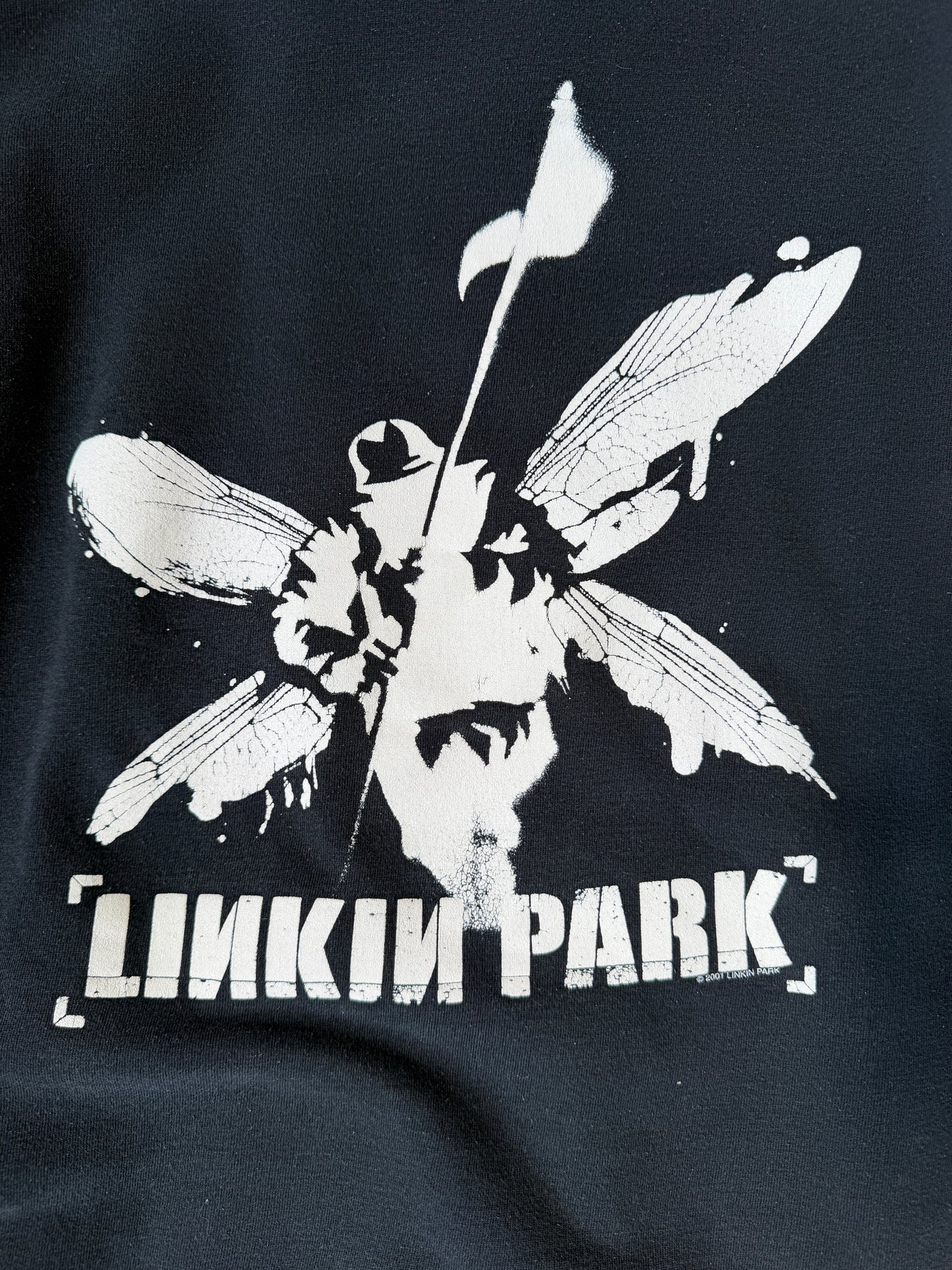 2001 Y2K VINTAGE LINKIN PARK THEORY DOUBLE SIDED HOODIE (L/XL)