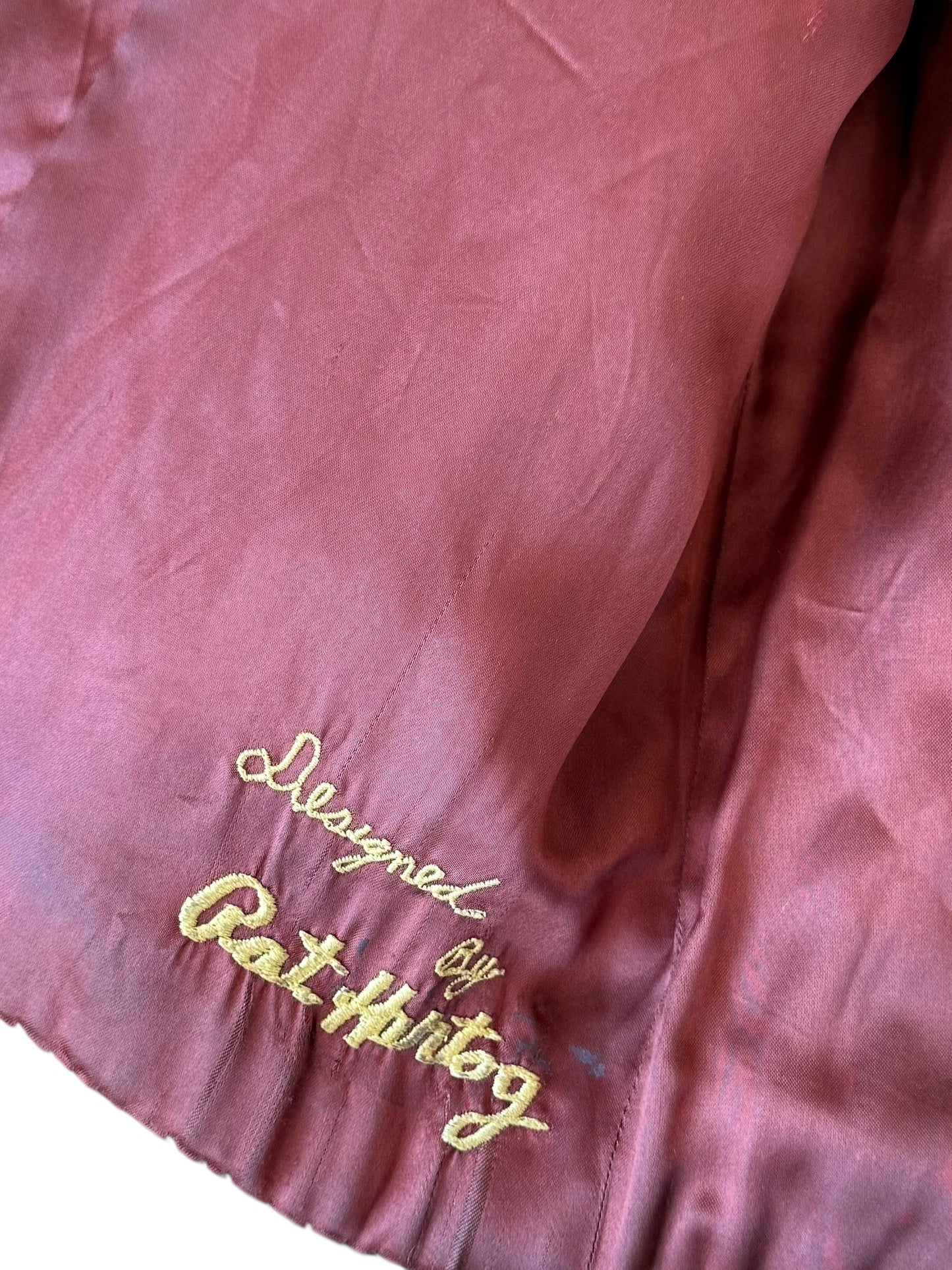 TRUE VINTAGE WOOL AND FAUX FUR BOMBER JACKET (S/M)