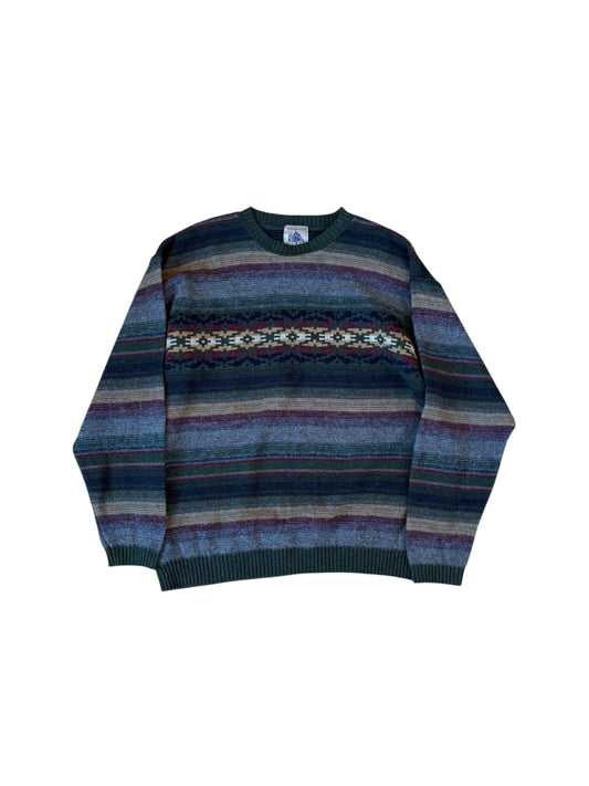 VINTAGE UNLIMITED QUEST WOOL BLEND SWEATER (XL)
