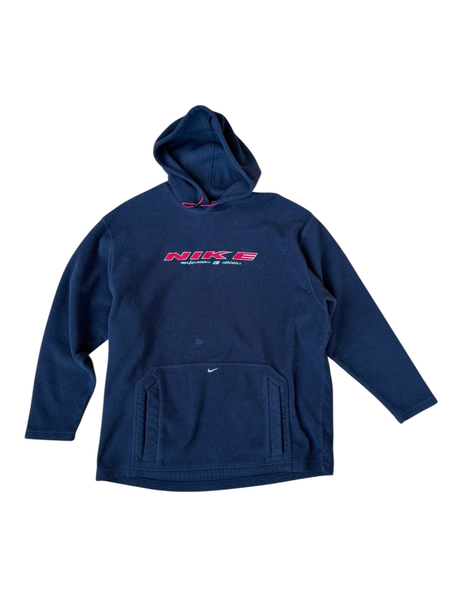 Y2K VINTAGE NIKE SPELLOUT FLEECE (XL)