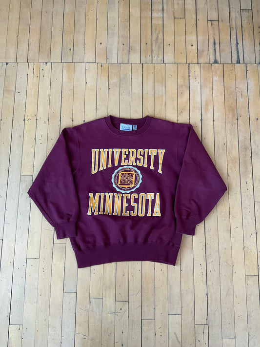 VINTAGE U OF M HEAVYWEIGHT SEAL CREW (M)