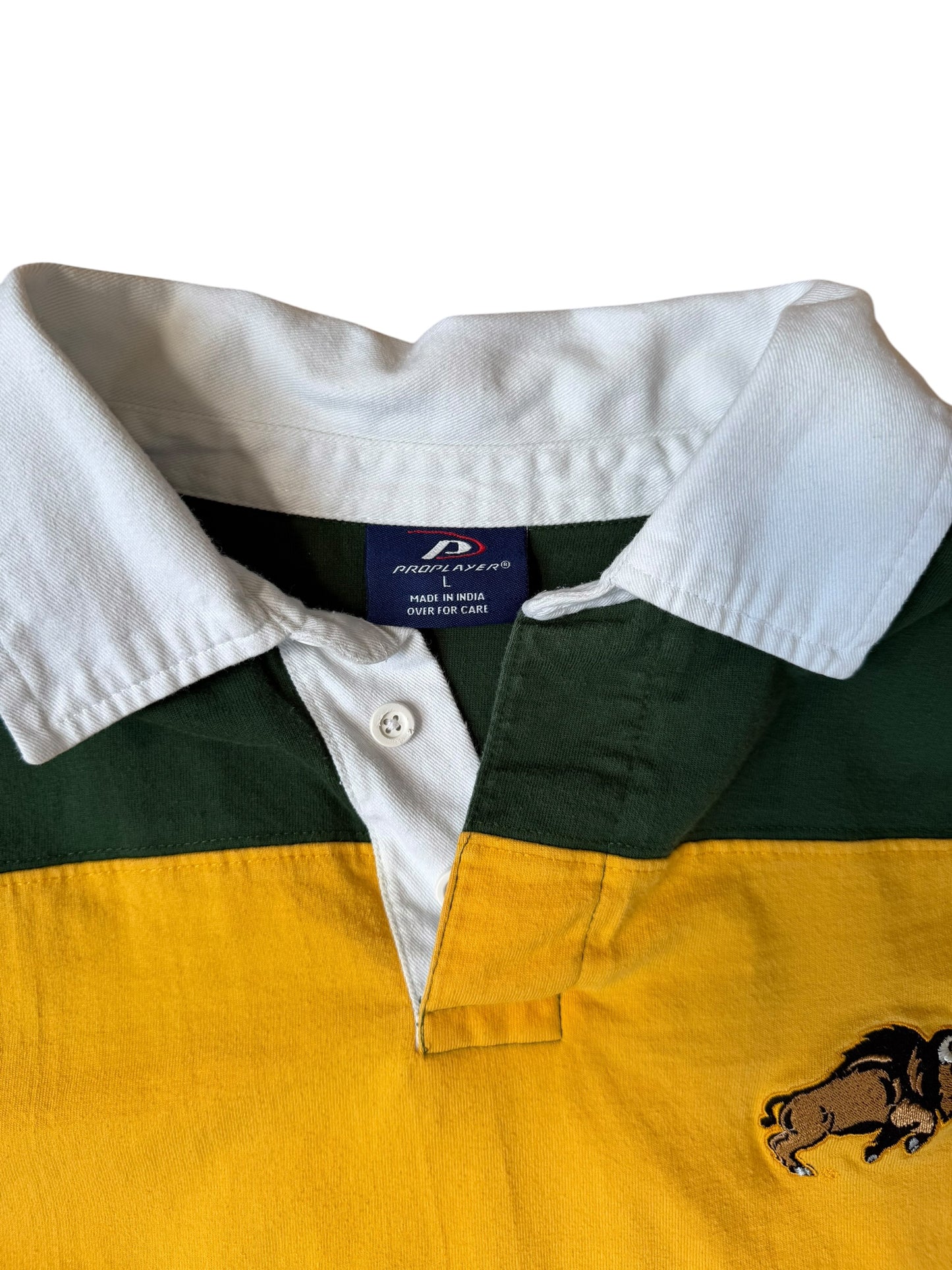 VINTAGE NDSU STRIPED RUGBY TOP (L)