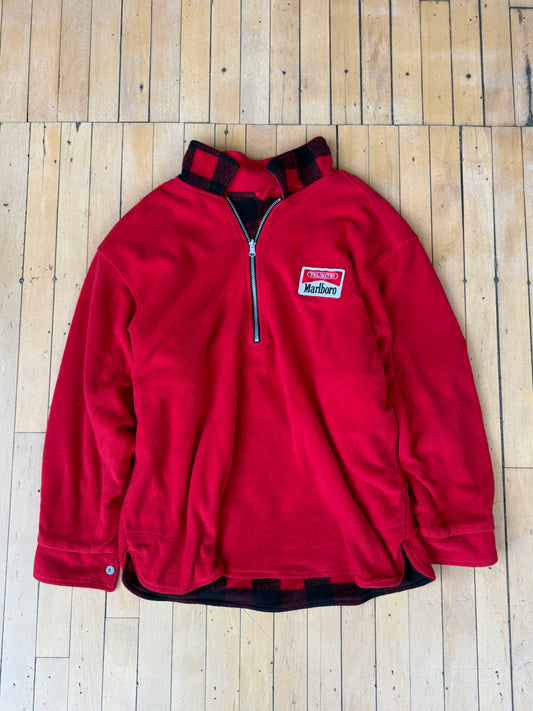 VINTAGE HEAVYWEIGHT REVERSIBLE MARLBORO FLEECE (L)