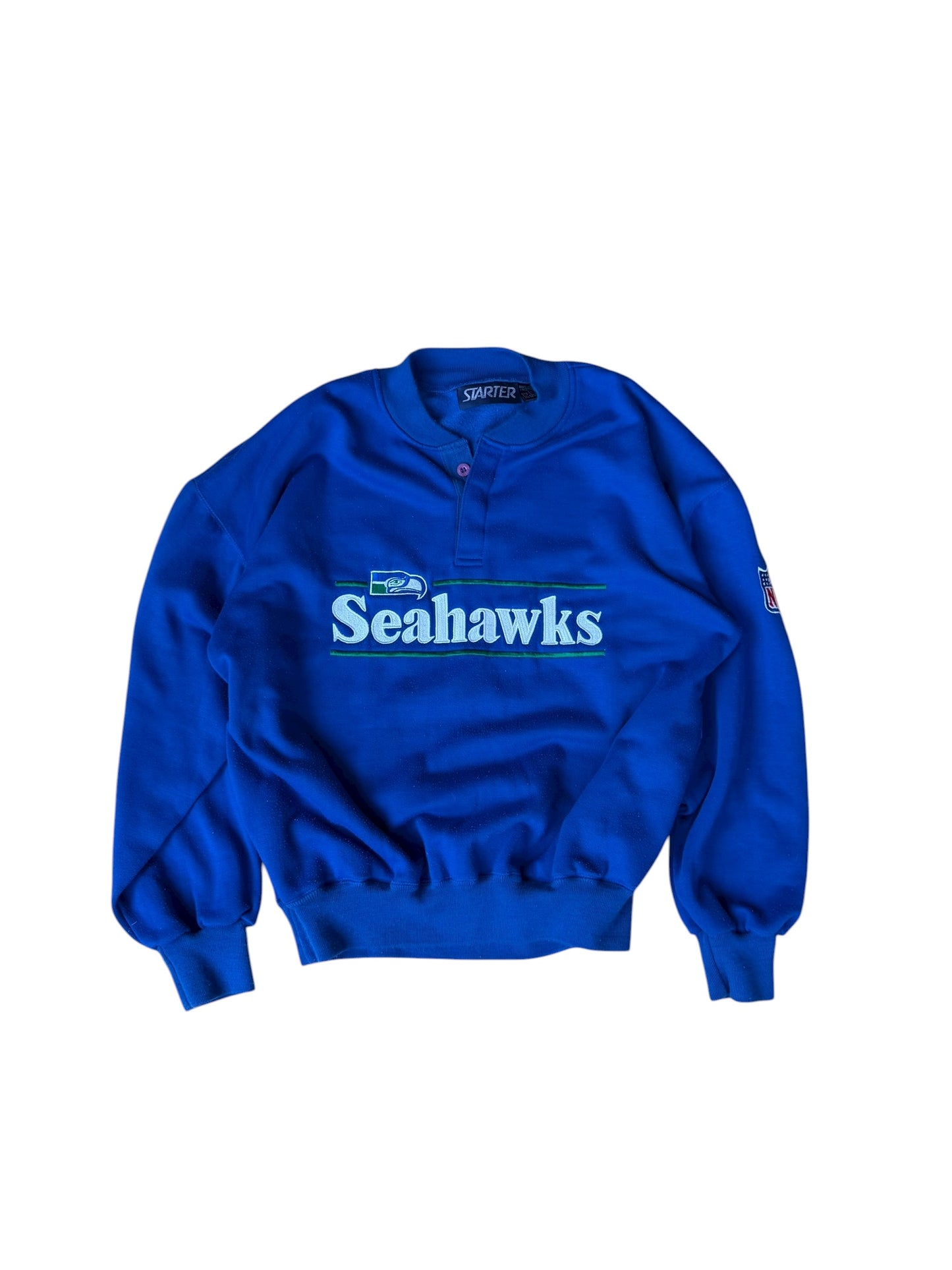 80'S VINTAGE SEAHAWKS CREWNECK (L)