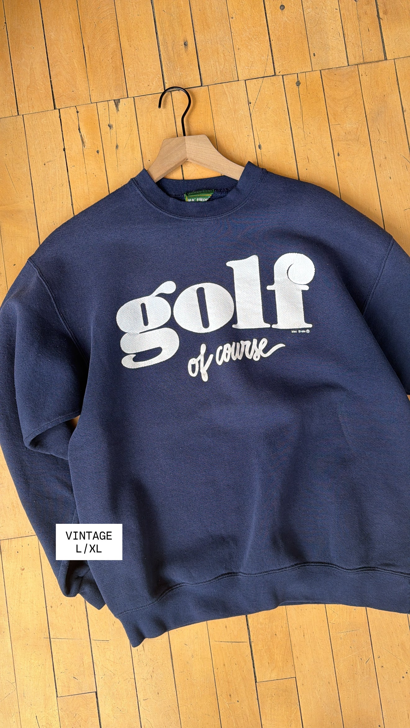VINTAGE GOLF OF COURSE CREW (L/XL)