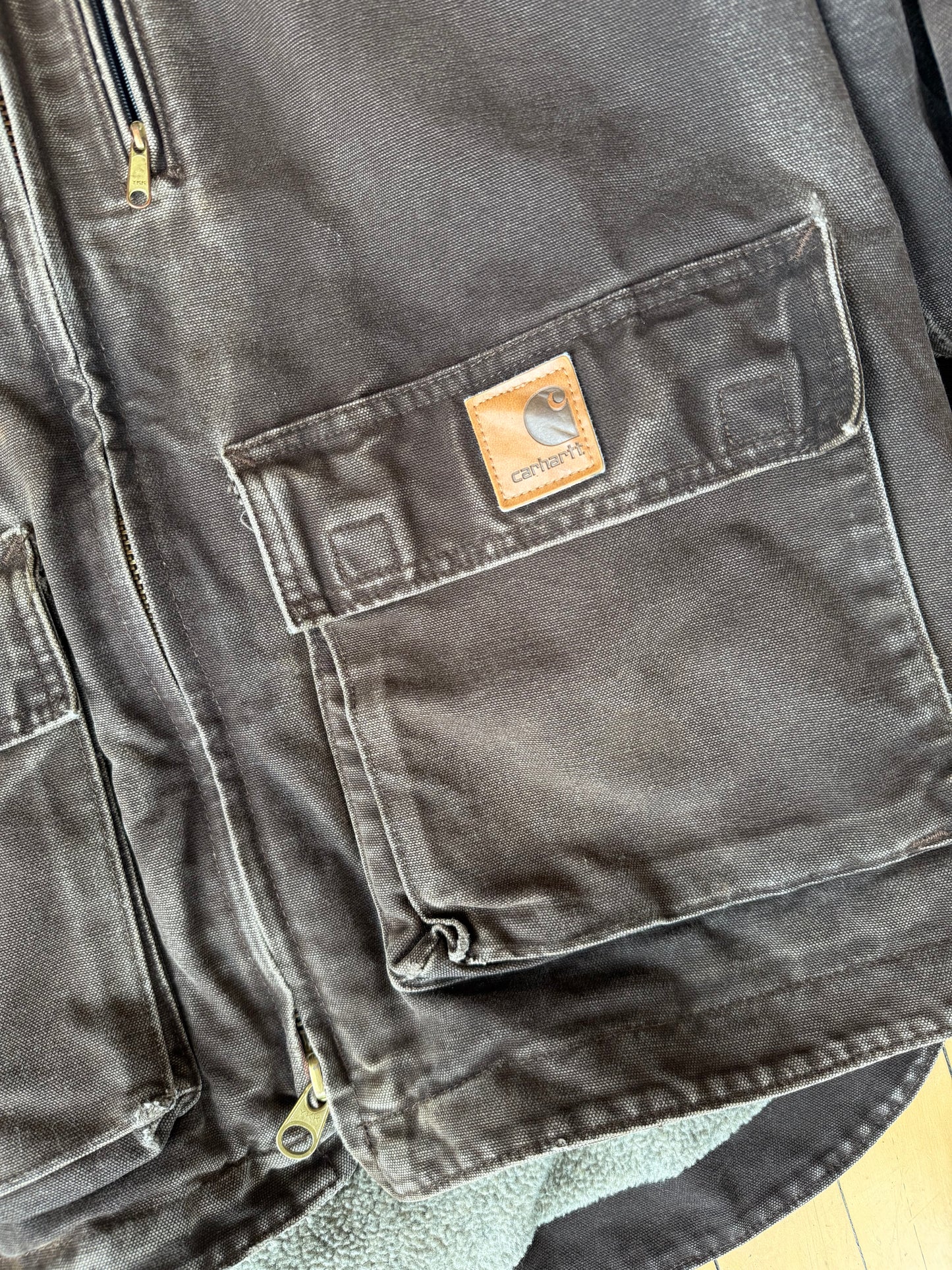 CARHARTT C95 SHERPA LINED JACKET (L)