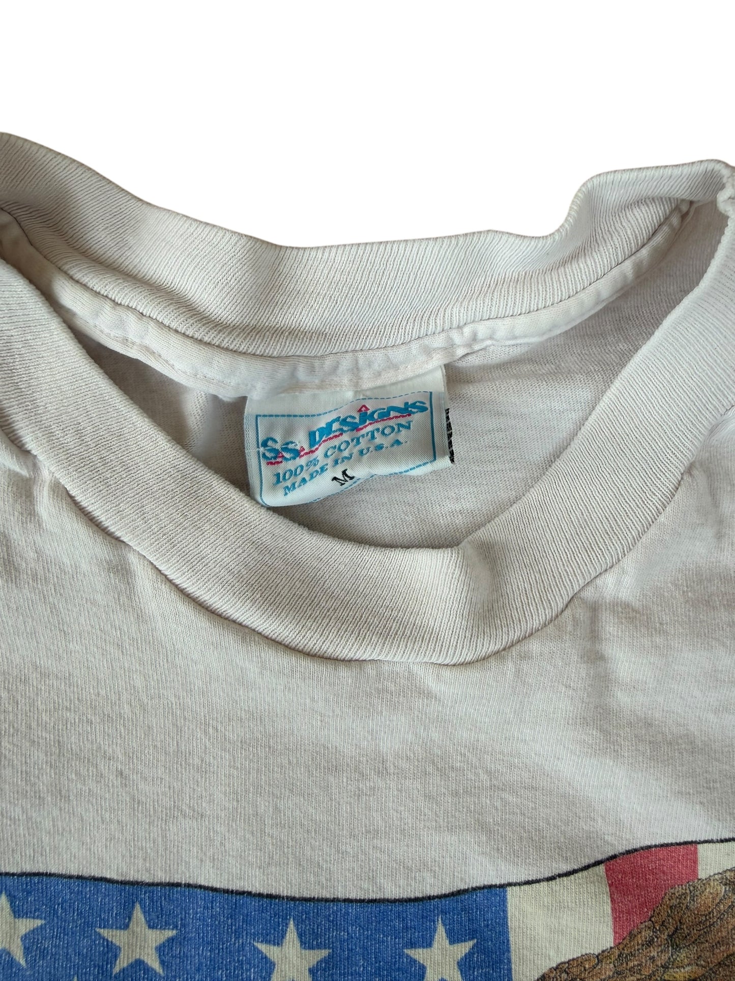 VINTAGE S.S. DESIGNS KENNEDY SPACE CENTER TEE (M)