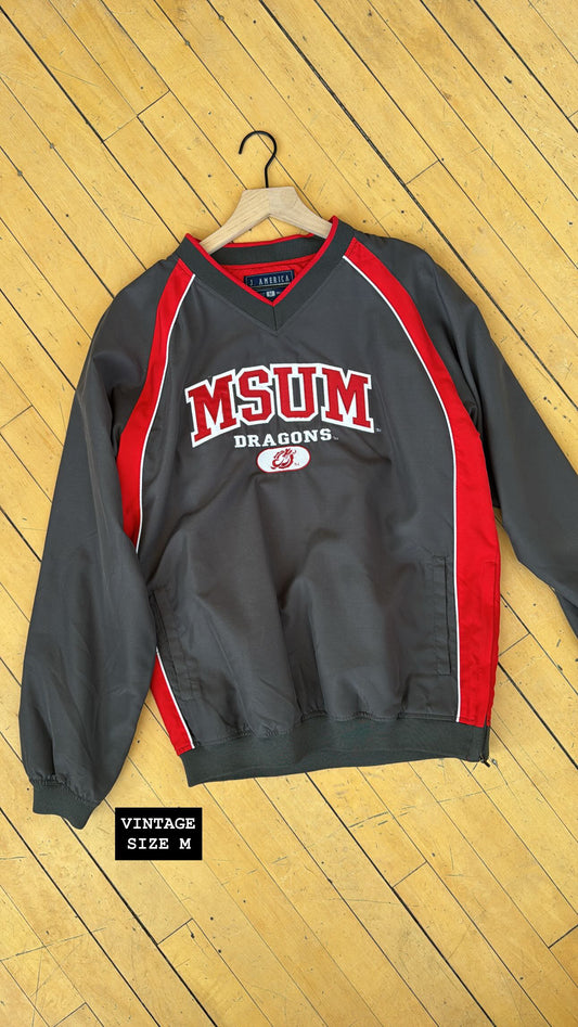 VINTAGE J AMERICA MSUM WINDBREAKER (M)