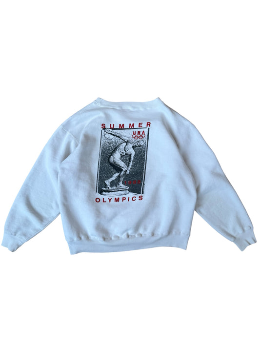 1988 VINTAGE DOUBLE SIDED SUMMER OLYMPICS CREW (L)