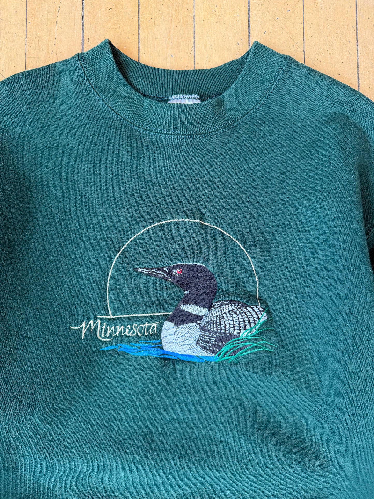 VINTAGE MINNESOTA LOON CREWNECK (L)