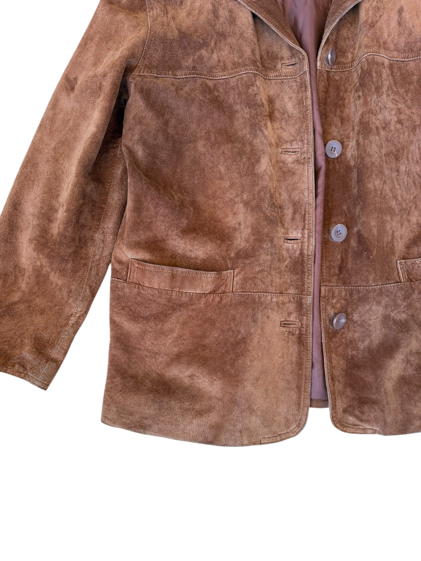 VINTAGE SJB SUEDE CHORE COAT (LP)