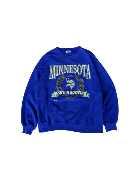 1994 VINTAGE NUTMEG MINNESOTA VIKINGS CREW (XL)