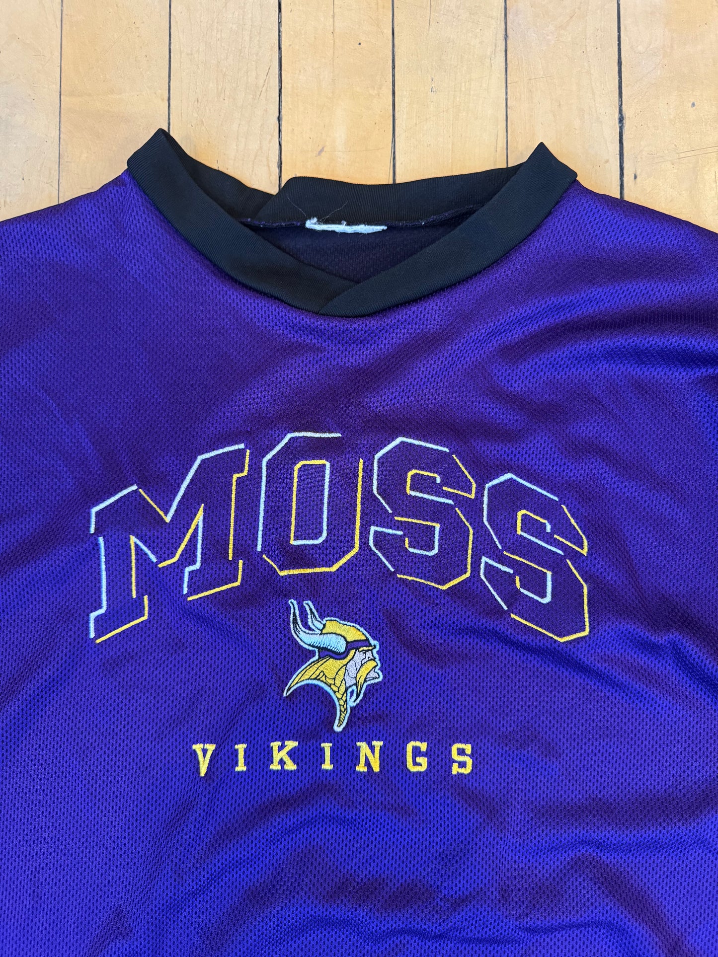 VINTAGE RANDY MOSS VIKINGS JERSEY TEE (L/XL)