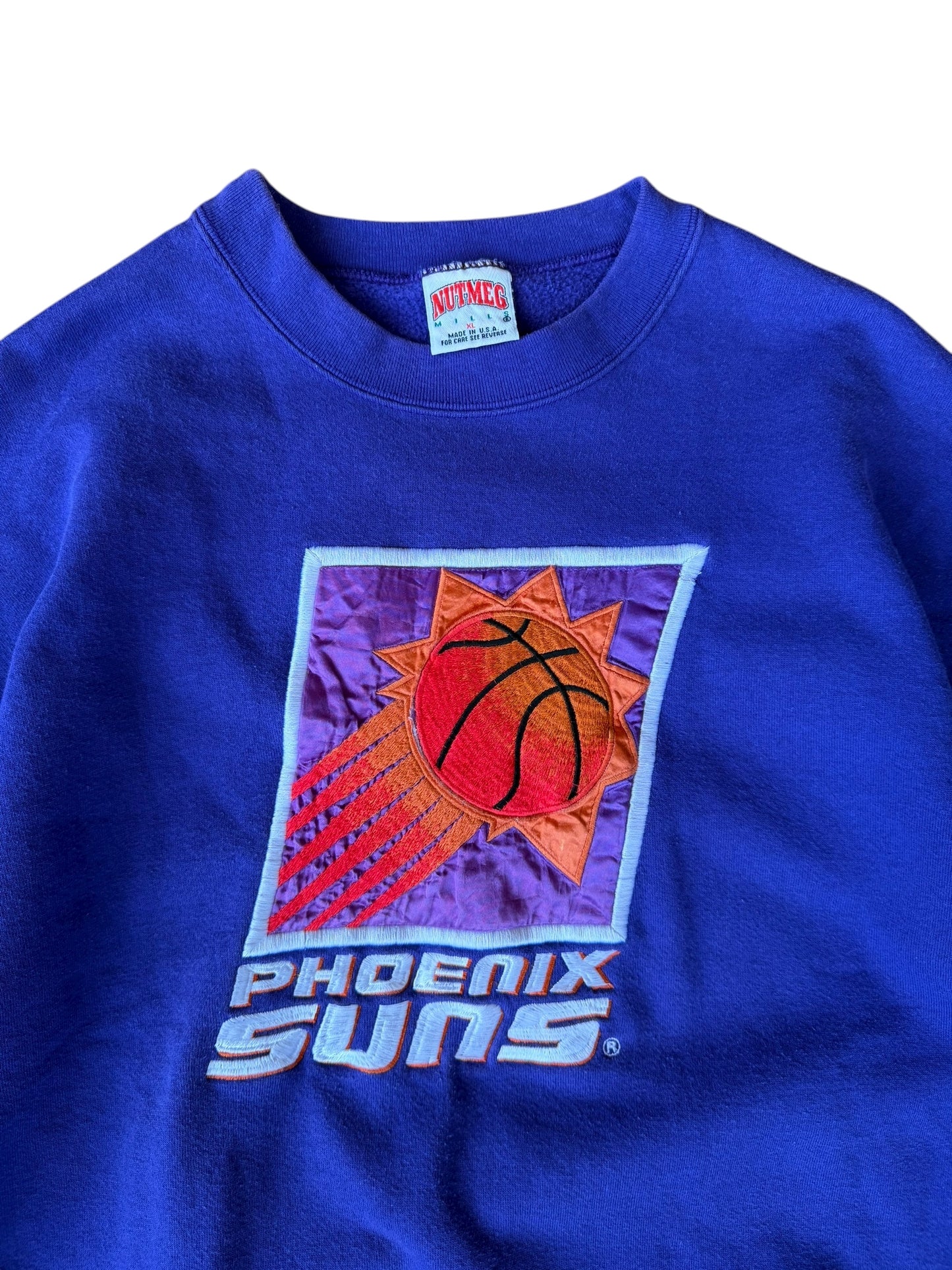 90'S VINTAGE NUTMEG PHOENIX SUNS CREW (XL)