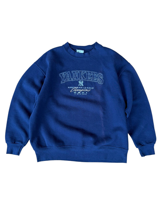 VINTAGE YANKEES EMBROIDERED CREW (M/L)