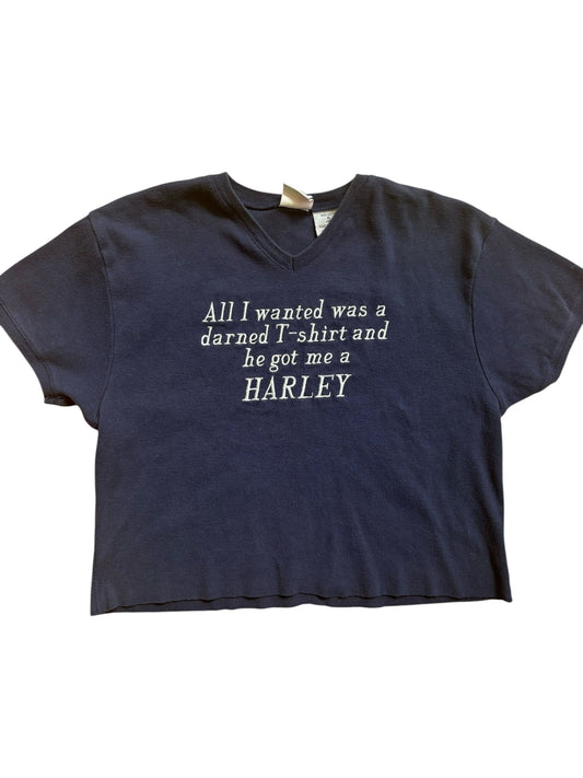 Y2K VINTAGE GOT ME A HARLEY TEE (XL)