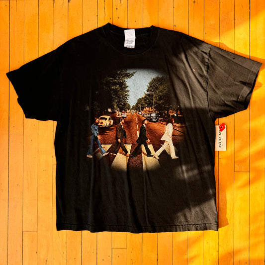 Y2K VINTAGE BEATLES ABBEY ROAD TEE (XXL)