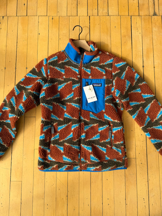 PATAGONIA WOMEN'S CLASSIC RETRO-X FLEECE JACKET (XS) - MSRP $249