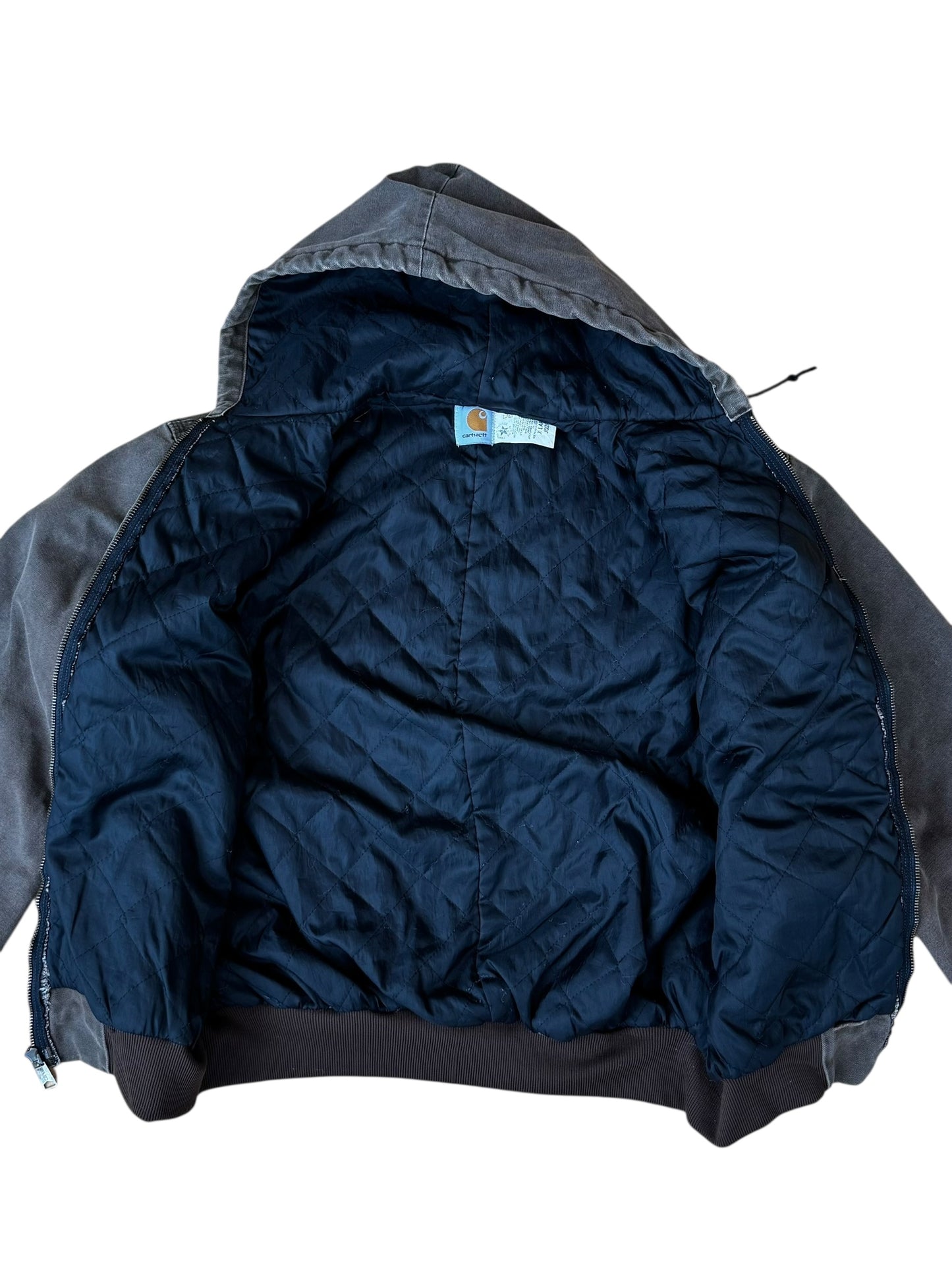 VINTAGE CARHARTT JQ282 DUCK JACKET (XL)