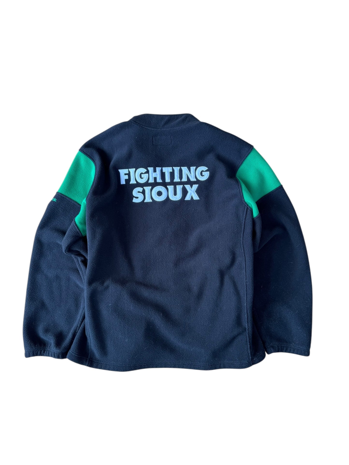 VINTAGE FIGHTING SIOUX ZIPPER FLEECE (XXL)