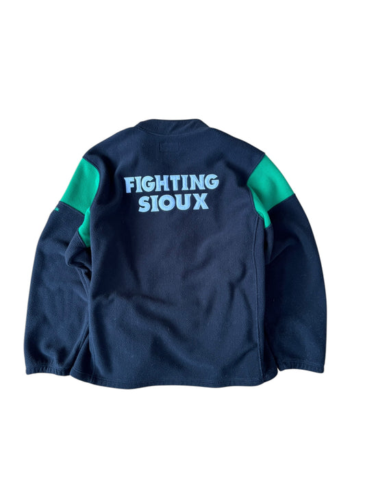 VINTAGE FIGHTING SIOUX ZIPPER FLEECE (XXL)
