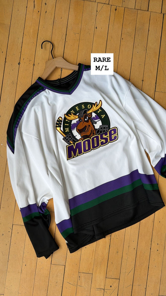 VINTAGE MINNESOTA MOOSE JERSEY (M/L)