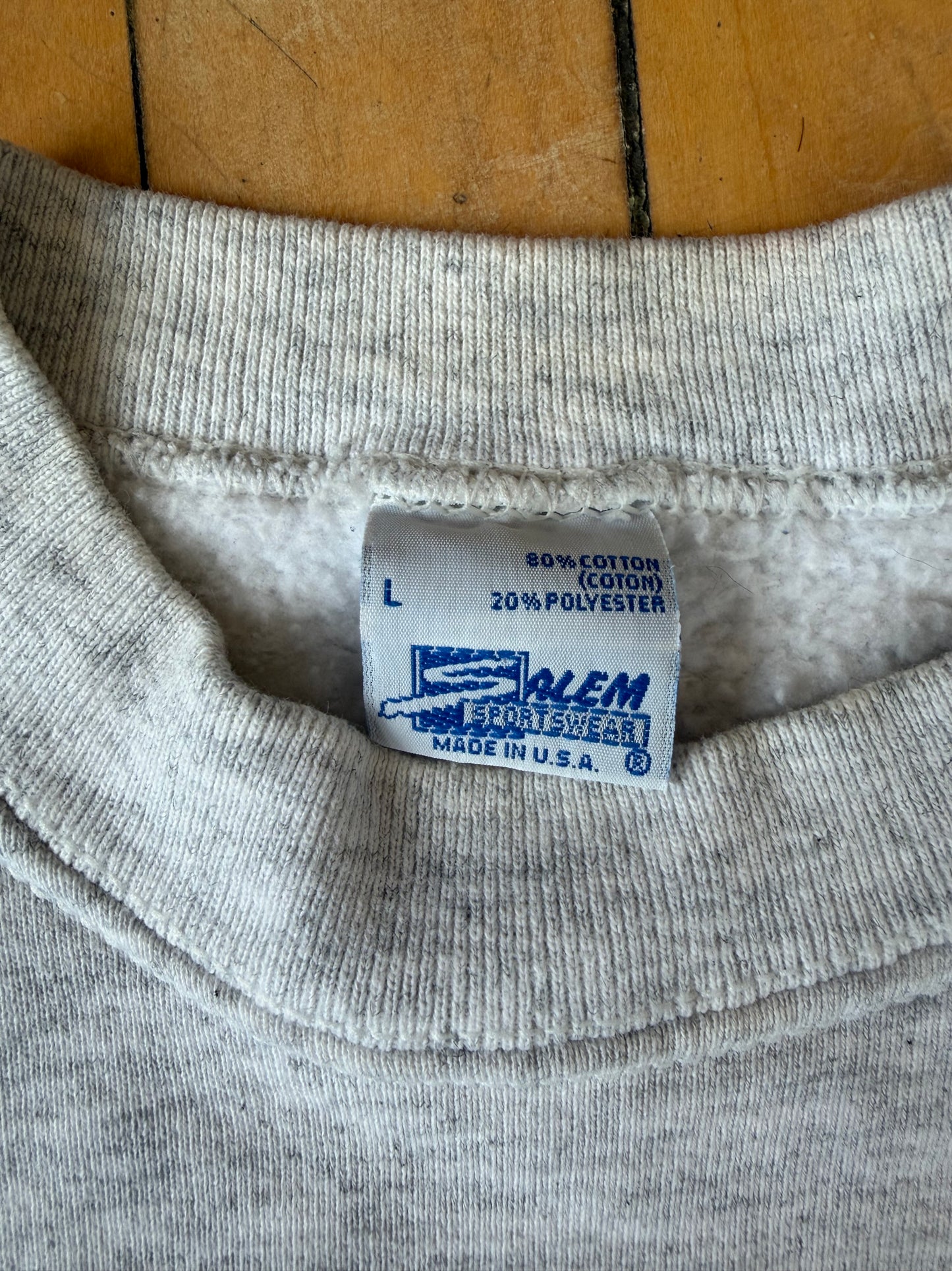 VINTAGE GREEN BAY PACKERS EMBROIDERED CREW (L)