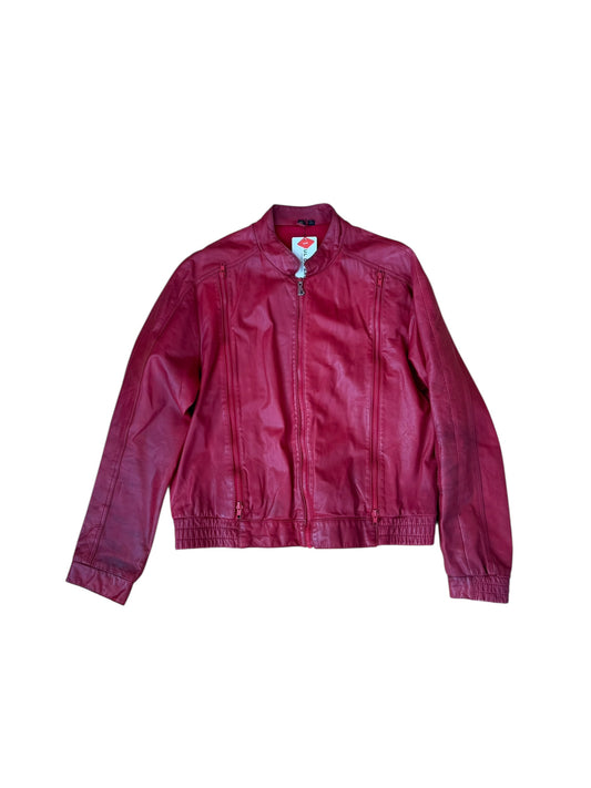 VINTAGE ECHT LEDER LEATHER JACKET (46)