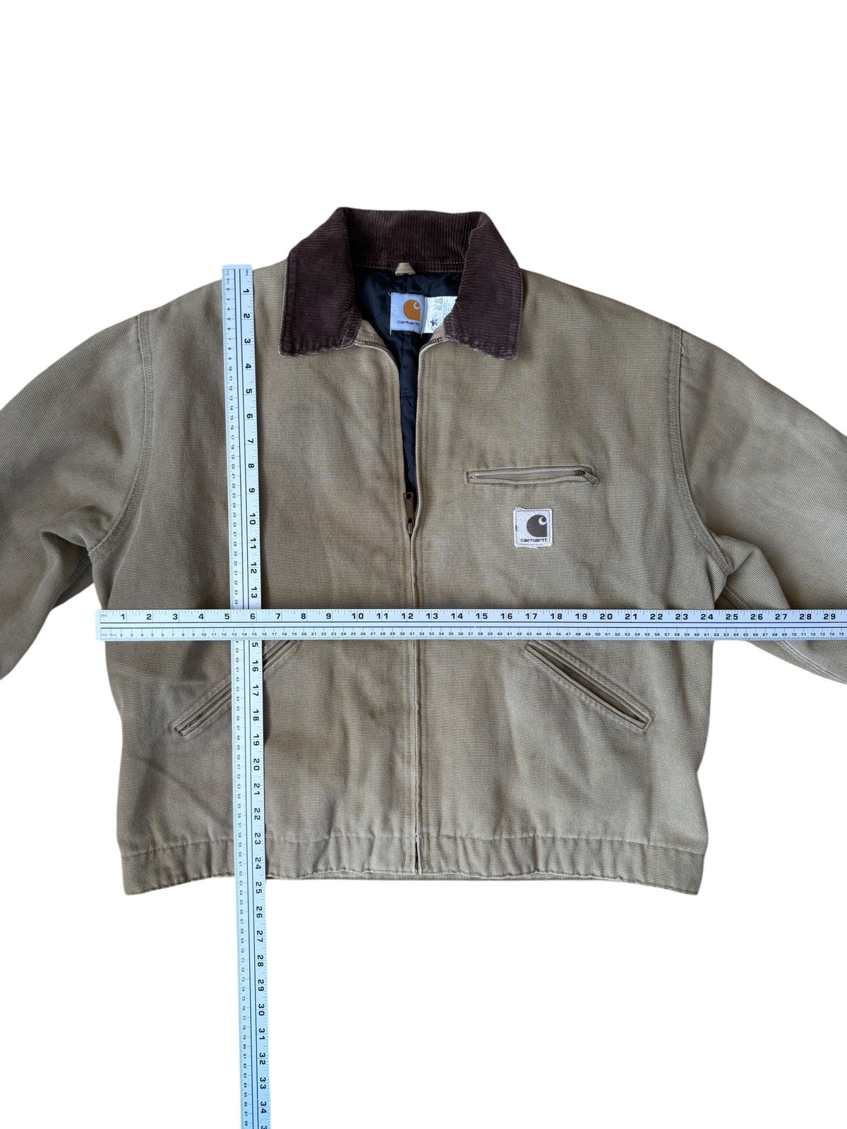 VINTAGE CARHARTT DETROIT BOULDER CANVAS JACKET (XL)