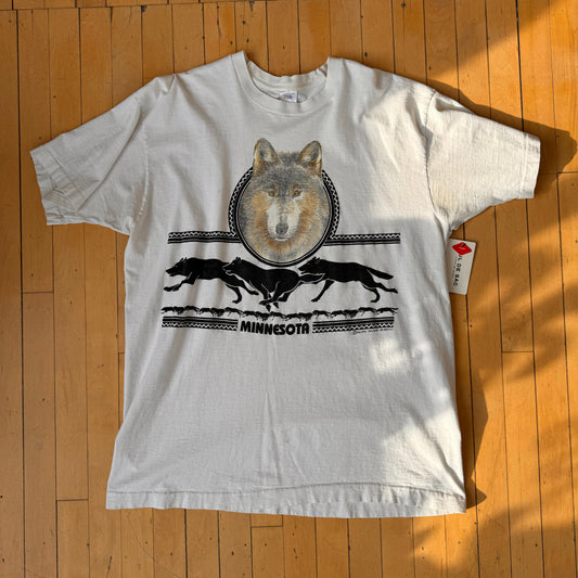 RARE VINTAGE MINNESOTA WOLF PACK TEE (XXL)