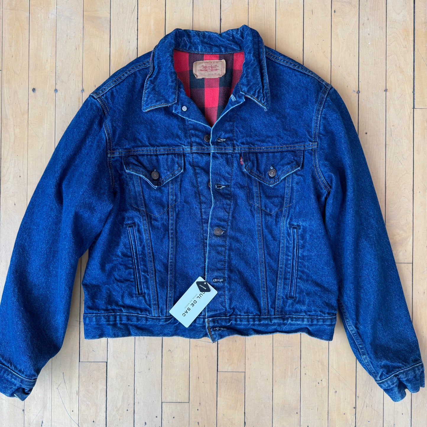 80'S VINTAGE LEVI'S DENIM JACKET (46)