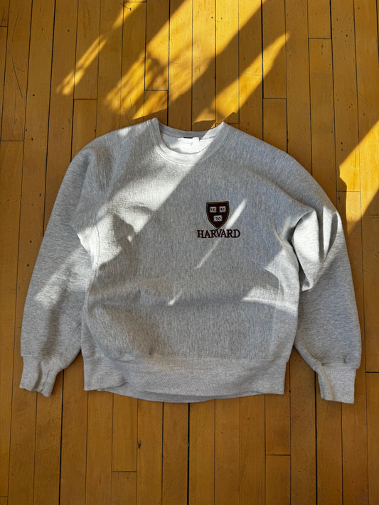 VINTAGE HEAVYWEIGHT HARVARD EMB. CREW (M)