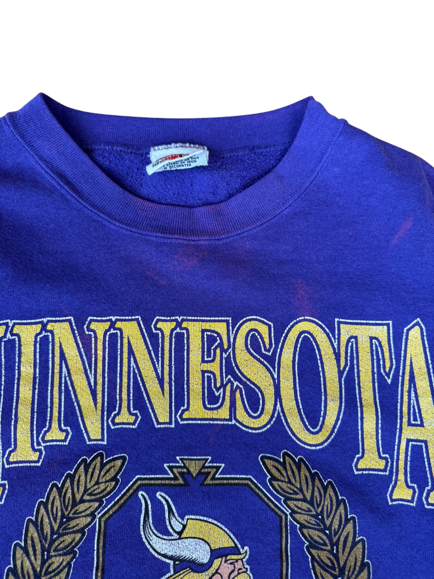 1994 VINTAGE NUTMEG MINNESOTA VIKINGS CREW (XL)