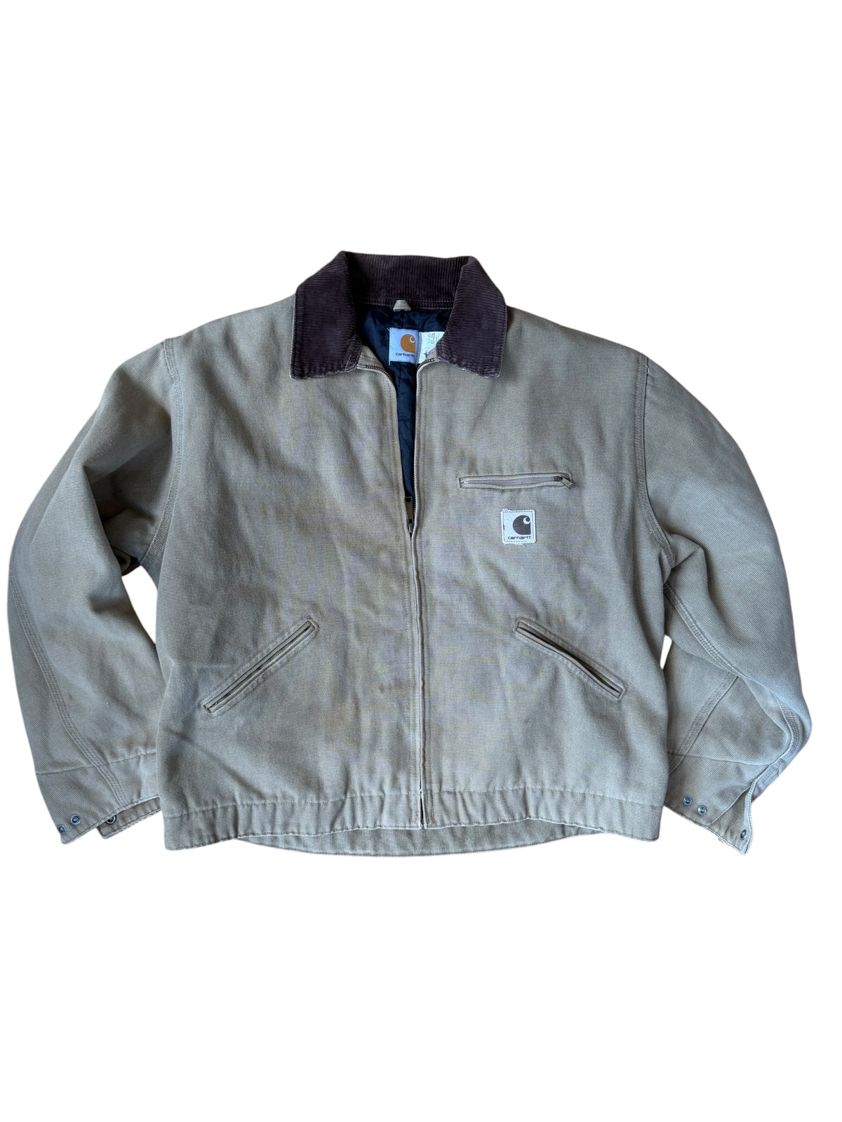 VINTAGE CARHARTT DETROIT BOULDER CANVAS JACKET (XL)