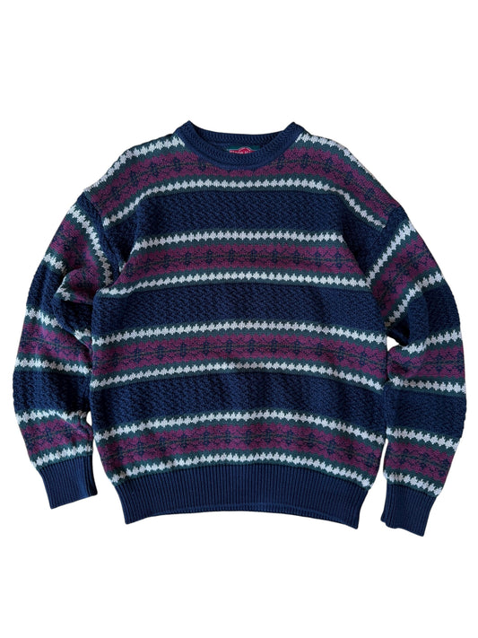 CLASSIC COTTON RAMIE STONE HAVEN SWEATER (XL)