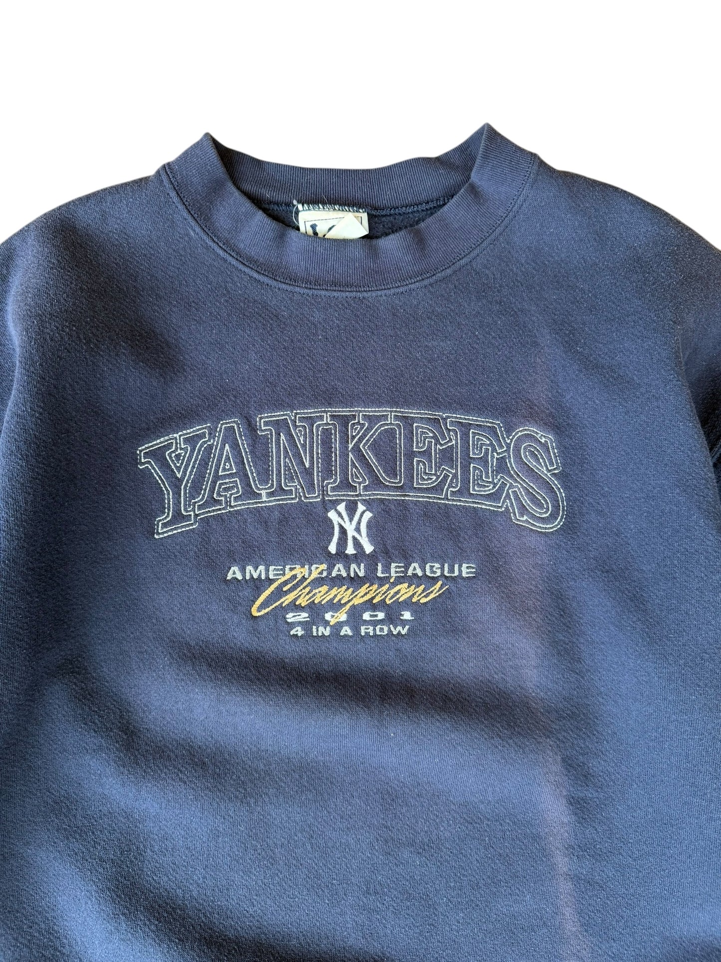 VINTAGE YANKEES EMBROIDERED CREW (M/L)