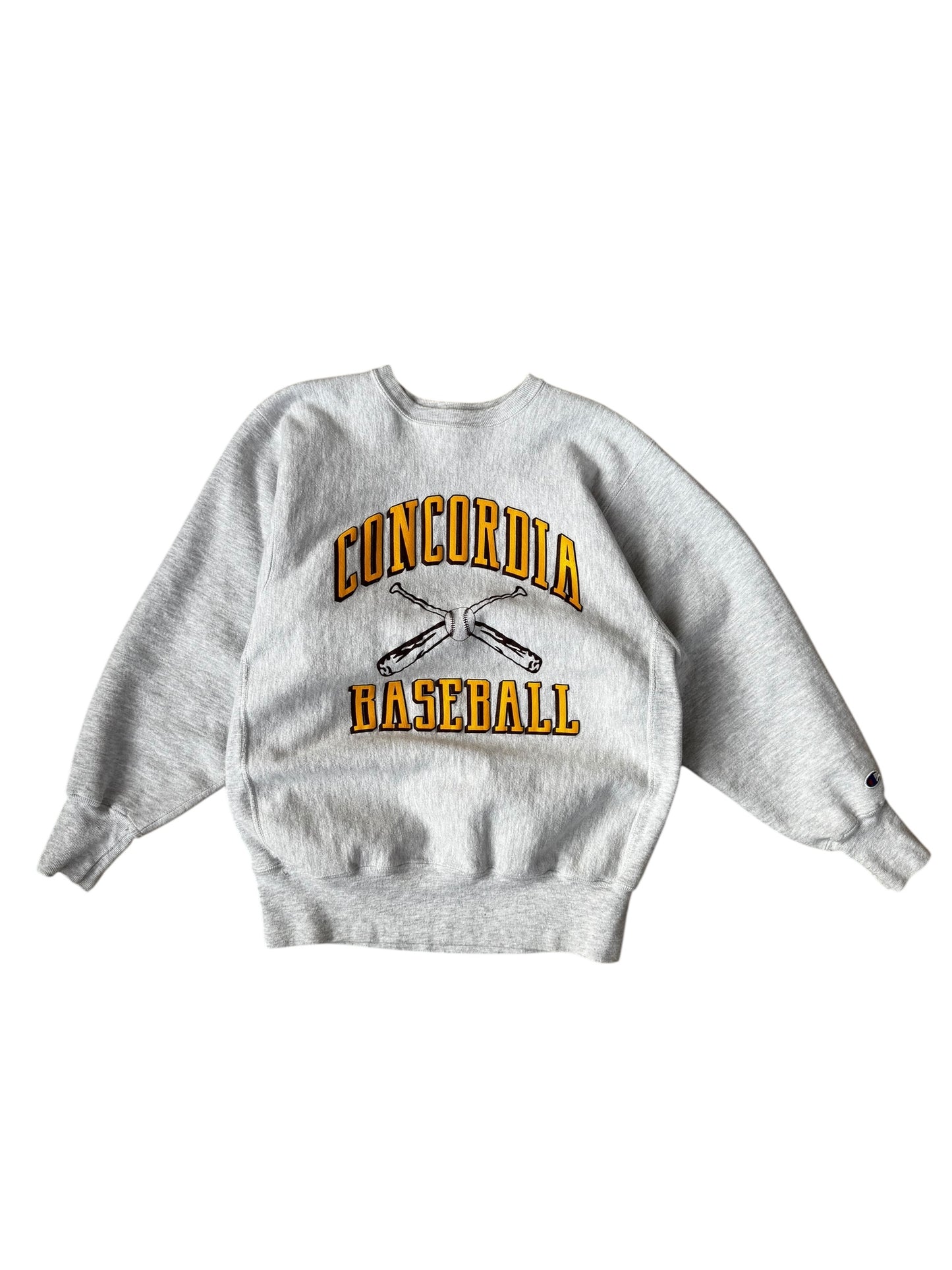 VINTAGE CHAMPION CONCORDIA BASEBALL CREWNECK (XL)
