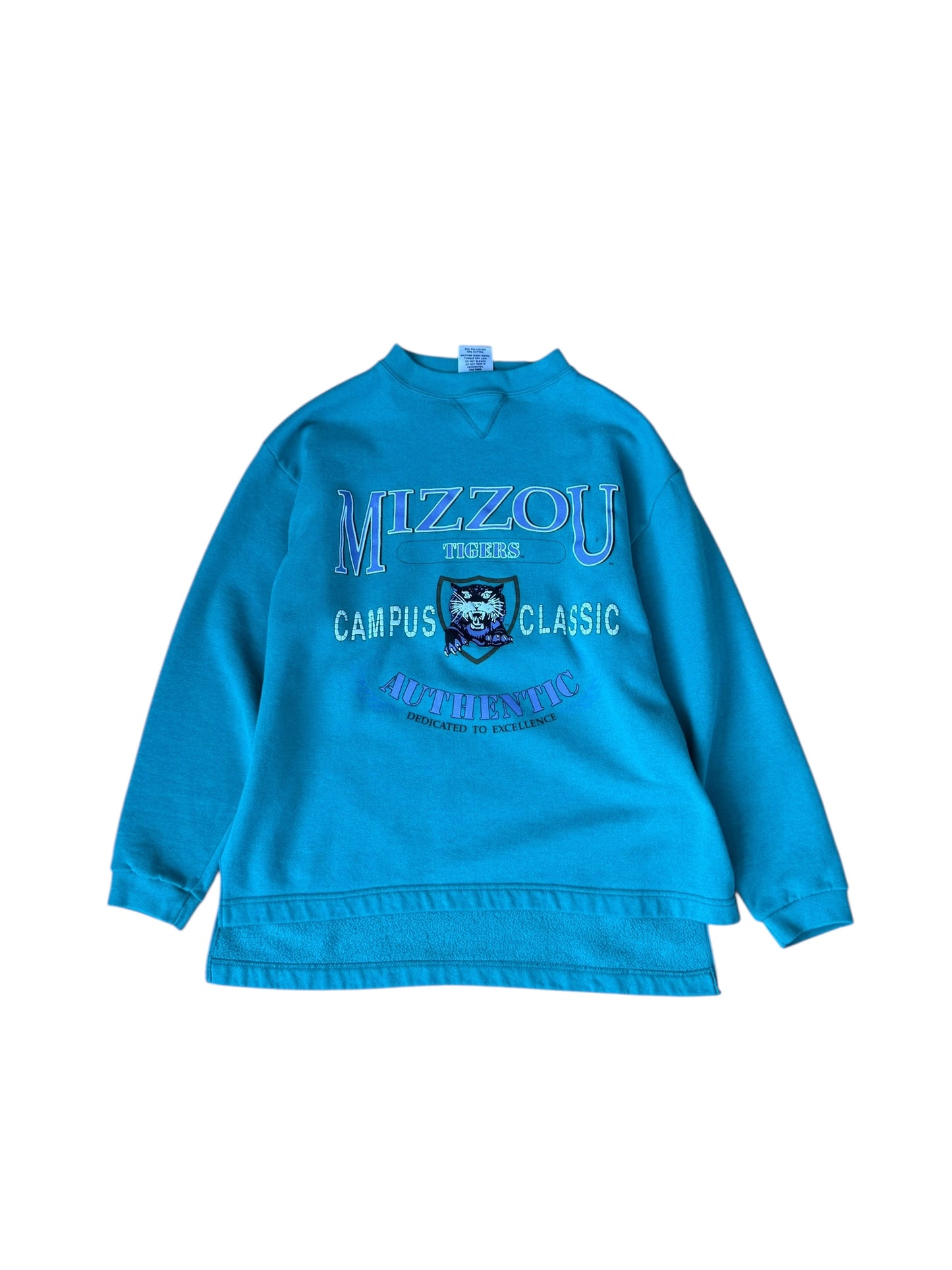 VINTAGE ROSS INTERNATIONAL MIZZOU CREWNECK (S/M)