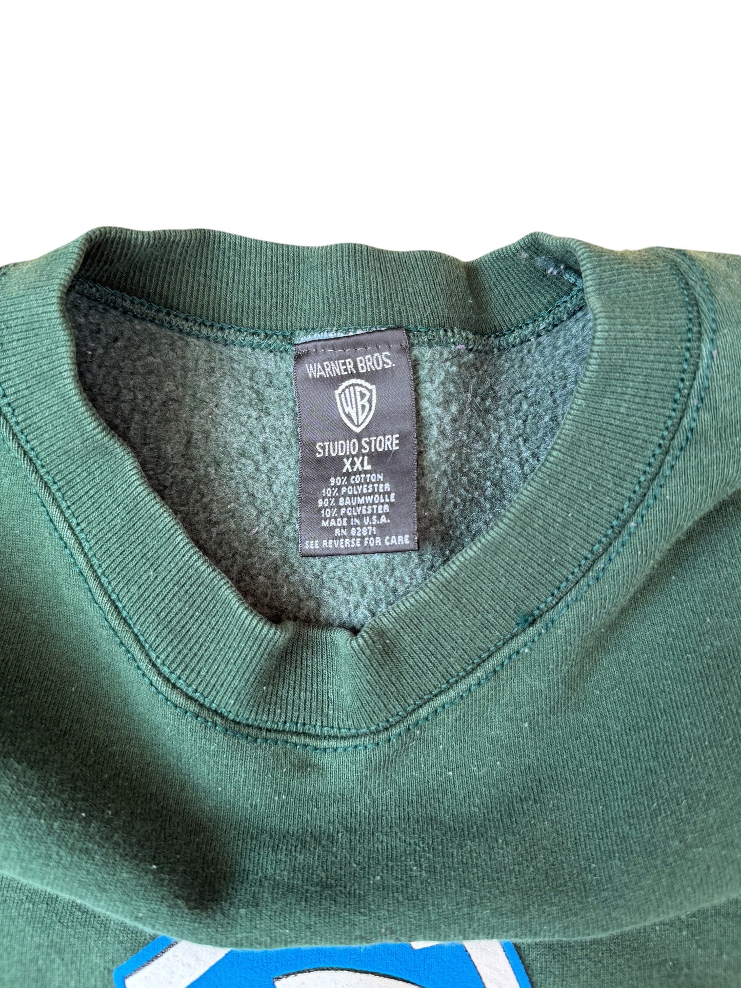1996 VINTAGE WARNER BROS STUDIO STORE CREW (XXL)