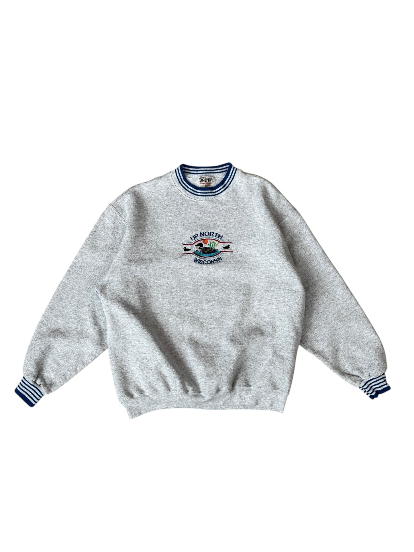 VINTAGE UP NORTH WISCONSIN CREWNECK (XL)