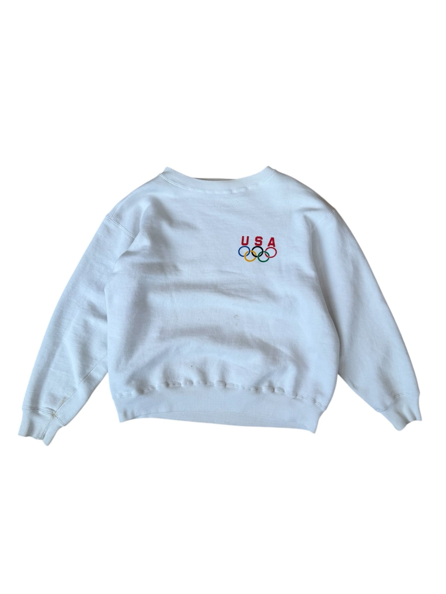 1988 VINTAGE DOUBLE SIDED SUMMER OLYMPICS CREW (L)