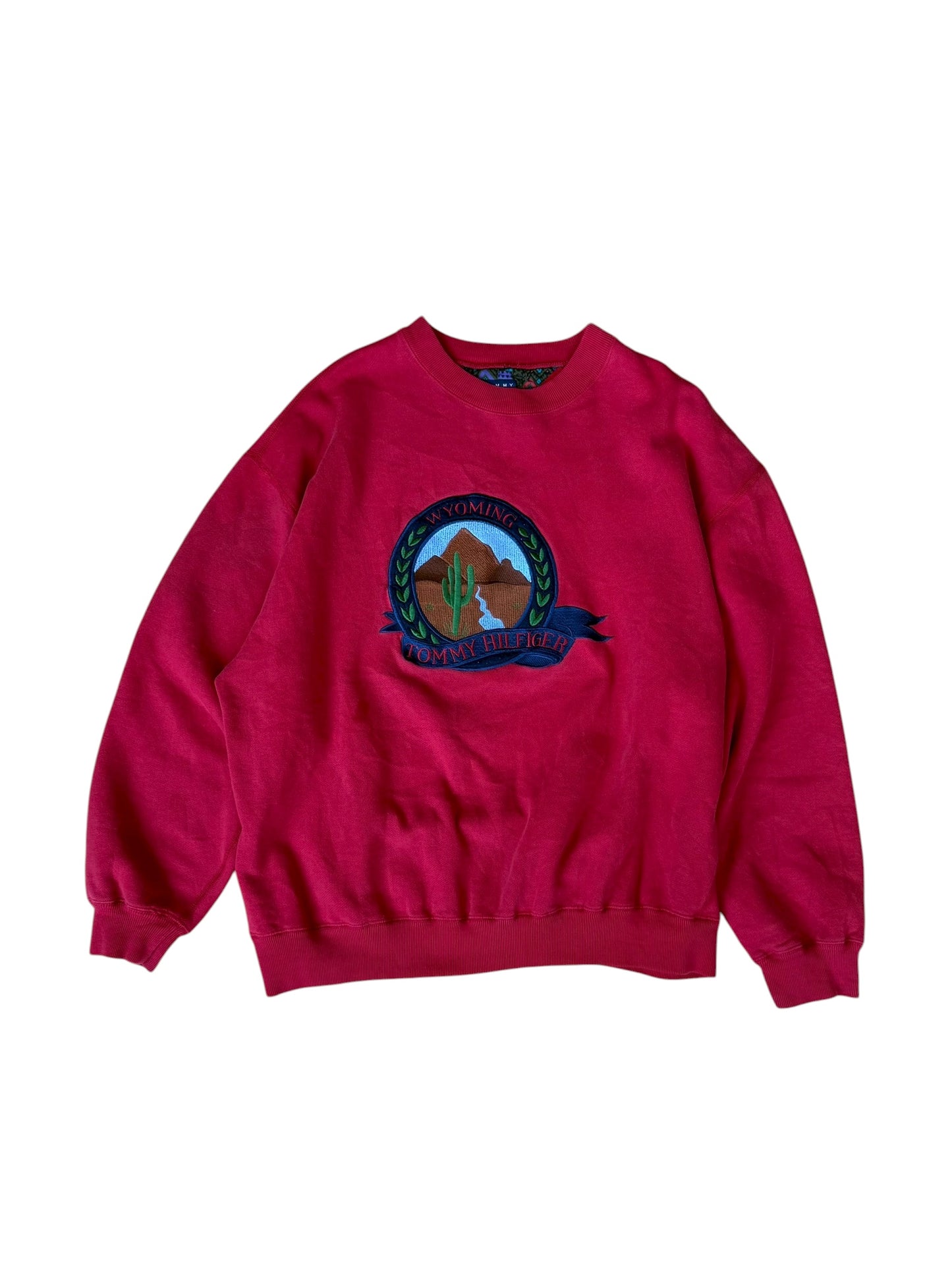 VINTAGE TOMMY HILFIGER WYOMING CREW (M)